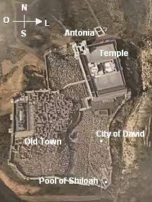 A cidade de Davi e o templo