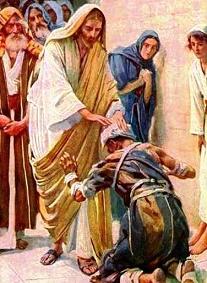 Jesus cura o leproso
