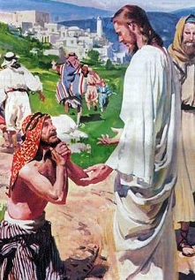 Jesus cura o leproso