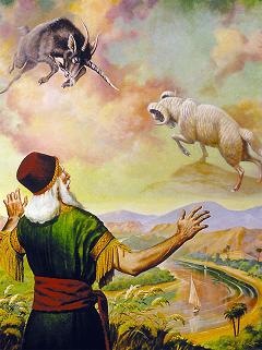 O carneiro e o bode vistos por Daniel