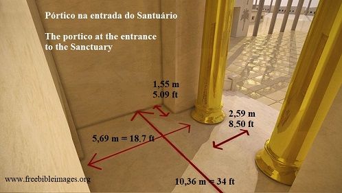 O p&oacute;rtico do santu&aacute;rio