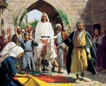 Entrada triunfal de Jesus em Jerusalém