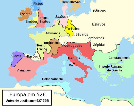 Império Romano 526 DC