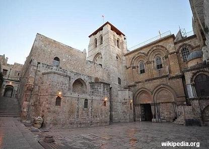 A Igreja do Santo Sepulcro em Jerusalém