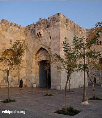 Portão de Jafa em Jerusalém