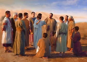 Jesus enviou Seus discípulos