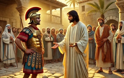 Vai-te, e seja feito conforme a tua fé Jesus e o centurião