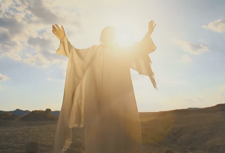 Jesus venceu a tentação no deserto