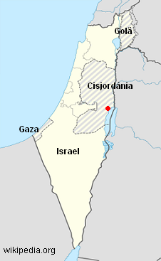 Localização de Qumran