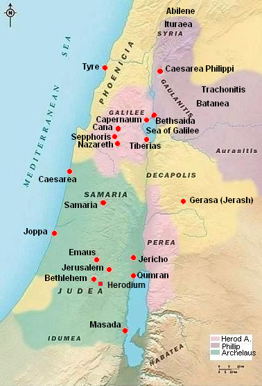 A Palestina nos tempos de Jesus