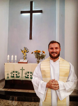 Altar de uma igreja Luterana