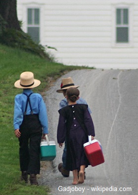 Crianças Amish