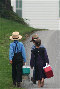 Crianças Amish