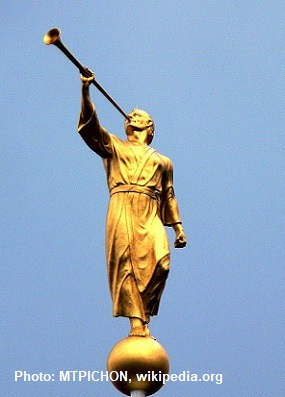 Estátua do Anjo Morôni