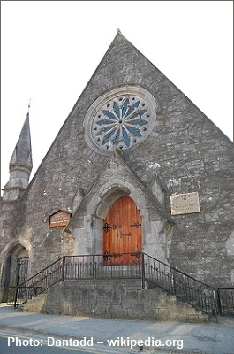 Uma capela Metodista na Irlanda