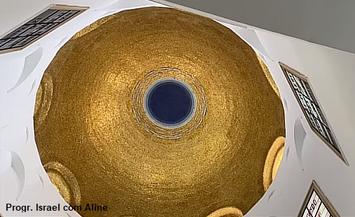 A Igreja das Bem-Aventuranças – cúpula