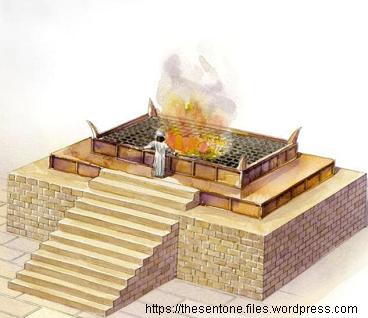 Altar do holocausto – templo de Salomão