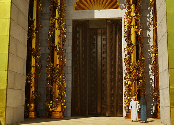 Detalhe da Porta do Santuário