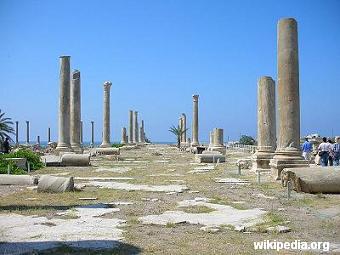 Detalhes das colunas da palaestra